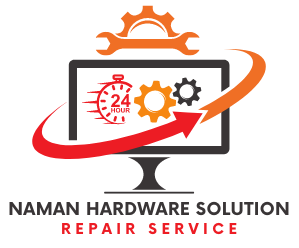 Naman Hardware Repair Shop Logo